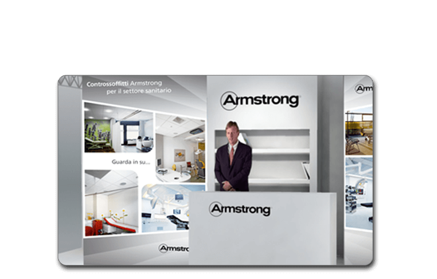 ARMSTRONG - Allestimento stand